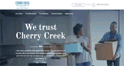 Desktop Screenshot of cherrycreekmortgage.com